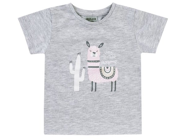 Boley T-Shirt Cat und Lama Basic Line