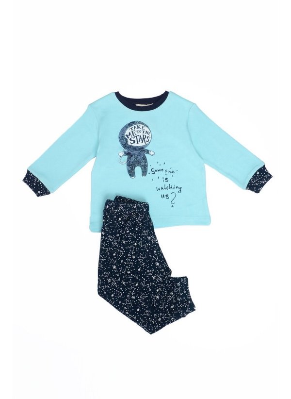 Cigit kids Schlafanzug Pyjama Kosmonaut