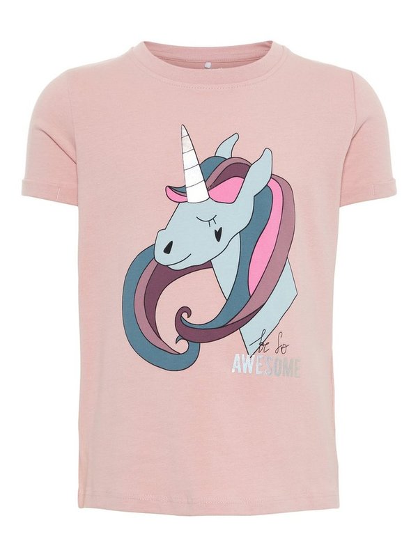 Name it Einhorn T-Shirt in weiß oder rosa
