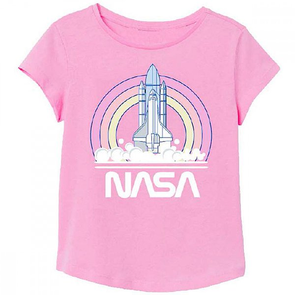 T-Shirt "NASA" pink
