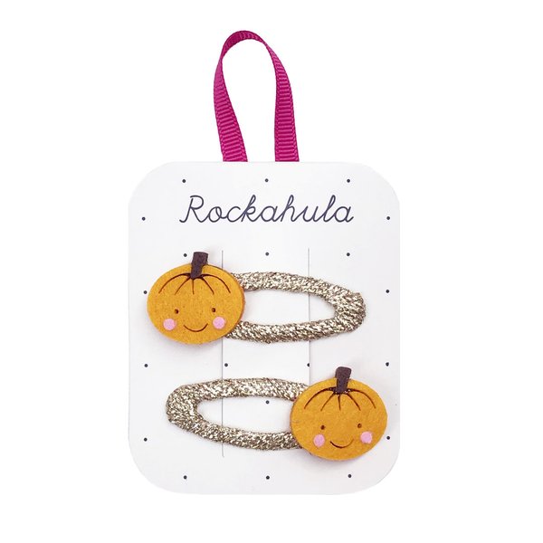 Rockahula Kids Halloween Kürbis Haarspangen