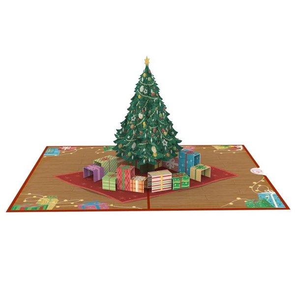 Papercrush Weihnachtsbaum Pop-Up Karte