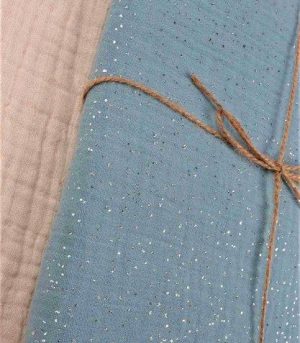 Cigit Kids Musselin Babydecke hellblau.jpg